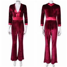 Laden Sie das Bild in den Galerie-Viewer, Drop (2025) Drop – Tödliches Date Violet rot Kostüm Cosplay Outfits