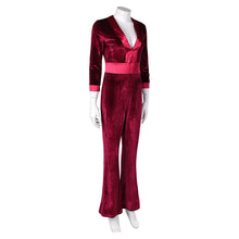 Laden Sie das Bild in den Galerie-Viewer, Drop (2025) Drop – Tödliches Date Violet rot Kostüm Cosplay Outfits