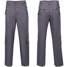 Laden Sie das Bild in den Galerie-Viewer, Dustin Henderson grau Hose Stranger Things Dustin Cosplay Outfits