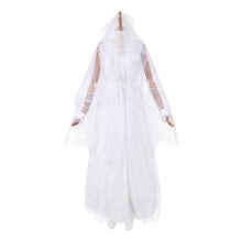 Laden Sie das Bild in den Galerie-Viewer, Ebenezer (2026) Ghost of Christmas Past weiß Kleid Cosplay Outfit