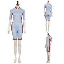 Laden Sie das Bild in den Galerie-Viewer, ELEVEN blau Jumpsuit Stranger Things Jane Hopper Cosplay Outfit