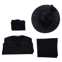 Laden Sie das Bild in den Galerie-Viewer, Elphaba schwarz Kleid Wicked 2 For Good Elphaba Cosplay Kostüm