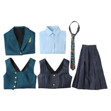 Laden Sie das Bild in den Galerie-Viewer, Elphaba Uniform Wicked for God Hexe Elphaba Cosplay Kostüm