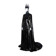Laden Sie das Bild in den Galerie-Viewer, Evil Queen Böse Königin schwarz Kostüm Cosplay Outfits