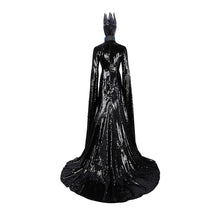 Laden Sie das Bild in den Galerie-Viewer, Evil Queen Böse Königin schwarz Kostüm Cosplay Outfits