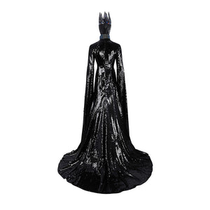 Evil Queen Böse Königin schwarz Kostüm Cosplay Outfits