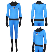 Laden Sie das Bild in den Galerie-Viewer, Fantastic Four Invisible Woman Jumpsuit Cosplay Outfits