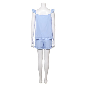 Freakier Friday Lily Davies blau Schlafanzug Cosplay Outfits