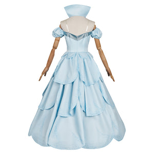 Glinda blau Kleid Wicked Glinda Cosplay Kostüm