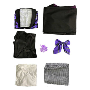 Gregory Violet Black Butler Kuroshitsuji Gregory Cosplay Kostüm Set