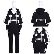 Laden Sie das Bild in den Galerie-Viewer, Group Face Natsuki Ishibashi schwarz Outfit Tamon‘s B-Side Natsuki Cosplay Kostüm