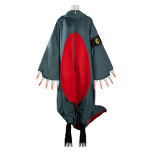 Laden Sie das Bild in den Galerie-Viewer, Guita Outfit GACHIAKUTA Guita grau blau Cosplay Kostüm