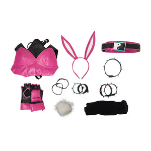 Han Juri Bunny Girl Jumpsuit Cosplay Kostüm Outfits