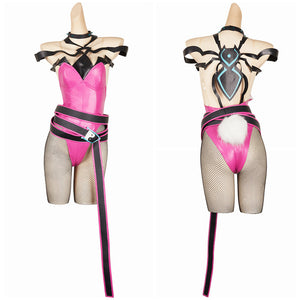 Han Juri Bunny Girl Jumpsuit Cosplay Kostüm Outfits