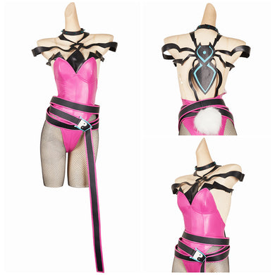 Han Juri Bunny Girl Jumpsuit Cosplay Kostüm Outfits