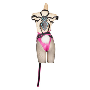 Han Juri Bunny Girl Jumpsuit Cosplay Kostüm Outfits