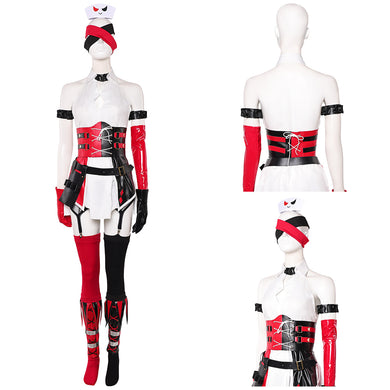 Harley Quinn Krankenschwester Uniform Cosplay Kostüm