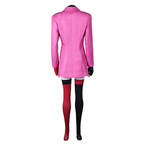 Harley Quinn rosa Kostüm Set Cosplay Outfits