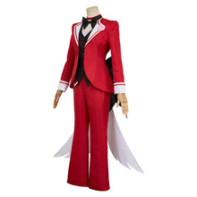 Laden Sie das Bild in den Galerie-Viewer, Hazbin Hotel 2025 Angel Dust rot Kostüm Hellaverse Cosplay Outfits