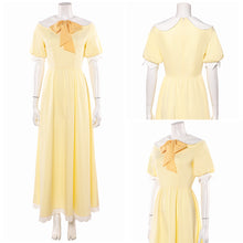 Laden Sie das Bild in den Galerie-Viewer, Hazbin Hotel 2025 Husk gelb Kleid Husker Cosplay Outfit