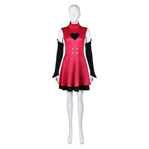 Hazbin Hotel Charlie rot Kleid Charlie Morningstar Cosplay Outfits