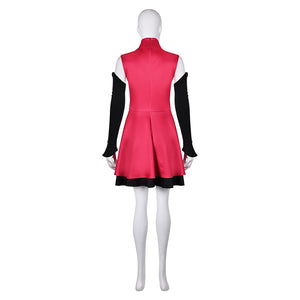 Hazbin Hotel Charlie rot Kleid Charlie Morningstar Cosplay Outfits