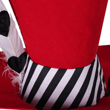 Laden Sie das Bild in den Galerie-Viewer, Hazbin Hotel Valentino Zylinder Cosplay Hut Halloween Mottoparty Requisite
