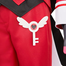 Laden Sie das Bild in den Galerie-Viewer, Hellaverse Alastor rot Kostüm Set Hazbin Hotel 2025 Alastor Cosplay Outfits
