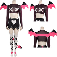 Laden Sie das Bild in den Galerie-Viewer, Helluva Boss Verosika Mayday Kostüm Set Hazbin Hotel Verosika Cosplay Outfits