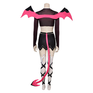 Helluva Boss Verosika Mayday Kostüm Set Hazbin Hotel Verosika Cosplay Outfits