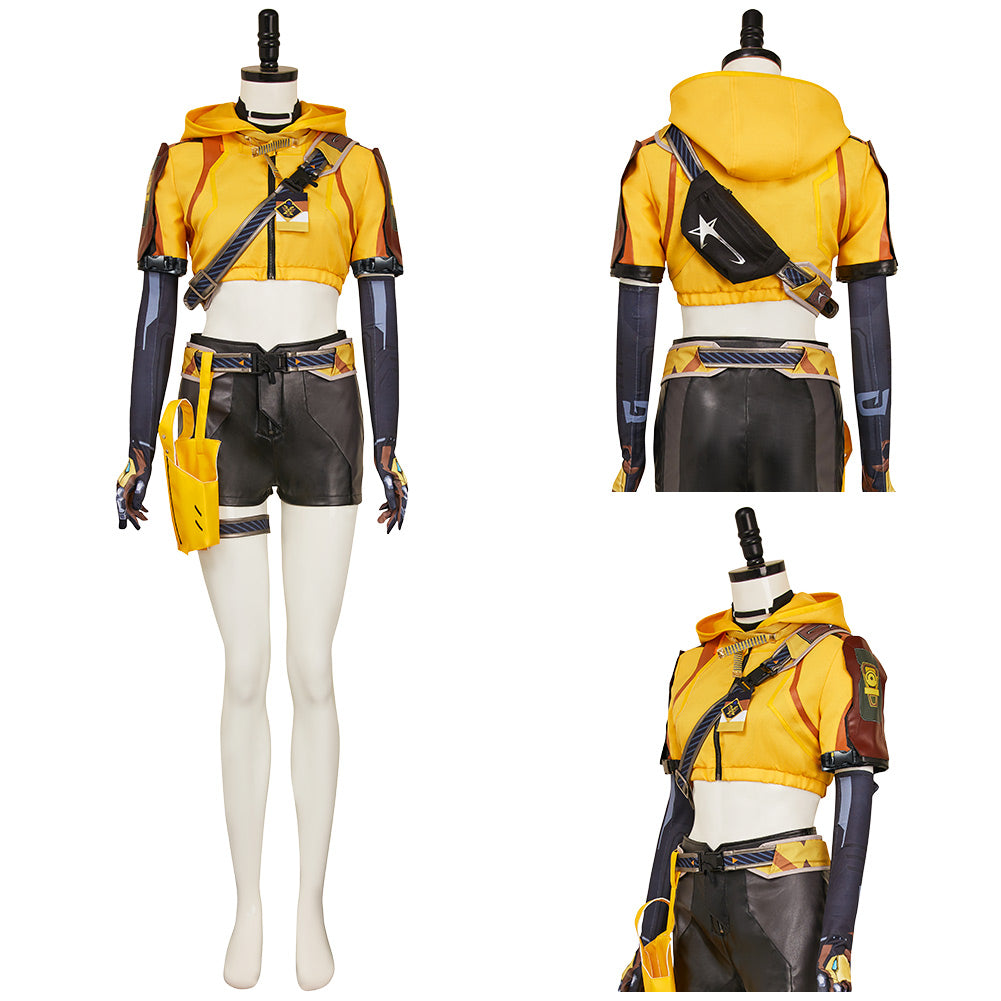 Hollowpoint Kostüm FragPunk Hollowpoint Cosplay Outfits
