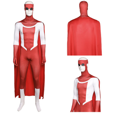 Invincible 3 Mark Grayson rot Jumpsuit Cosplay Outfits