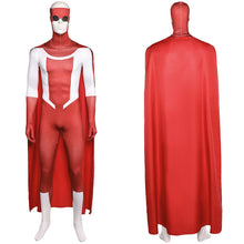 Laden Sie das Bild in den Galerie-Viewer, Invincible 3 Mark Grayson rot Jumpsuit Cosplay Outfits
