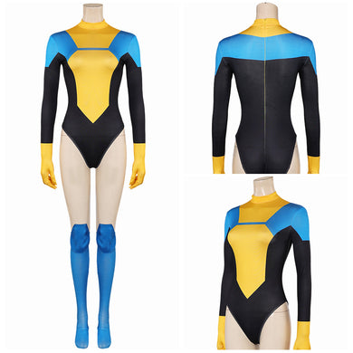 Invincible Terra Grayson Jumpsuit Cosplay Outfits