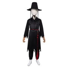Laden Sie das Bild in den Galerie-Viewer, Jinu Saja schwarz Kostüm Set Kpop Demon Hunters Saja Boys Jinu Saja Cosplay Outfits