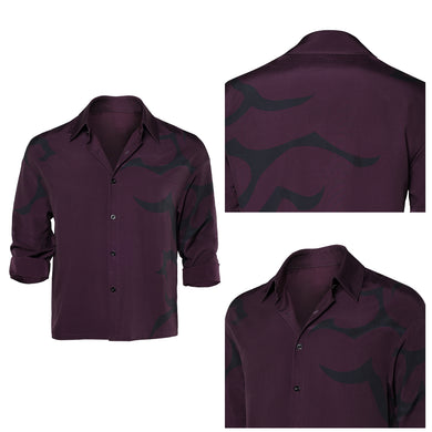 Jinu Saja Shirt Kpop Demon Hunters Saja Boys Jinu  Saja Cosplay Outfits