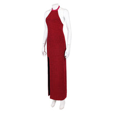 Laden Sie das Bild in den Galerie-Viewer, John Wick Ballerina 2025 Eve Macarro rot Kleid Cosplay Outfits
