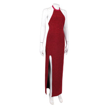 Laden Sie das Bild in den Galerie-Viewer, John Wick Ballerina 2025 Eve Macarro rot Kleid Cosplay Outfits