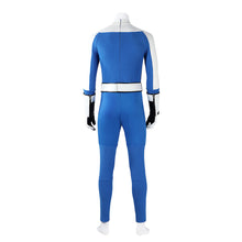 Laden Sie das Bild in den Galerie-Viewer, Johnny Storm Human Torch blau Jumpsuit Cosplay Outfits