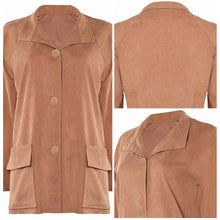 Laden Sie das Bild in den Galerie-Viewer, Joyce Byers braun Jacke Stranger Things Joyce Cosplay Outfits