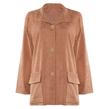 Laden Sie das Bild in den Galerie-Viewer, Joyce Byers braun Jacke Stranger Things Joyce Cosplay Outfits