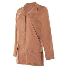 Laden Sie das Bild in den Galerie-Viewer, Joyce Byers braun Jacke Stranger Things Joyce Cosplay Outfits