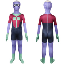 Laden Sie das Bild in den Galerie-Viewer, Jungen Kid Omni-Man Jumpsuit Invincible Oliver Grayson Cosplay Kostüm