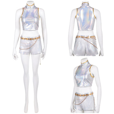 K-Pop Demon Hunters girls Group Rumi Cosplay Kostüm Set