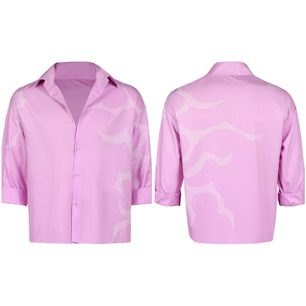 K-Pop: Demon Hunters Jinu rosa Hemd Cosplay Outfits