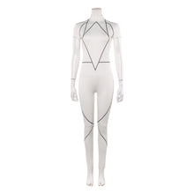 Laden Sie das Bild in den Galerie-Viewer, Kali Prasad weiß Jumpsuit Stranger Things Kali Cosplay Outfit