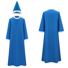 Laden Sie das Bild in den Galerie-Viewer, Kamek blau Outfit Der Super Mario Galaxy Film Kamek Cosplay Kostüm