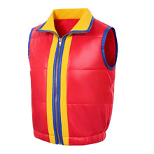 Laden Sie das Bild in den Galerie-Viewer, Kinder Dustin Henderson rot Weste Stranger Things: Tales from '85 Dustin Outfit