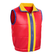 Laden Sie das Bild in den Galerie-Viewer, Kinder Dustin Henderson rot Weste Stranger Things: Tales from '85 Dustin Outfit