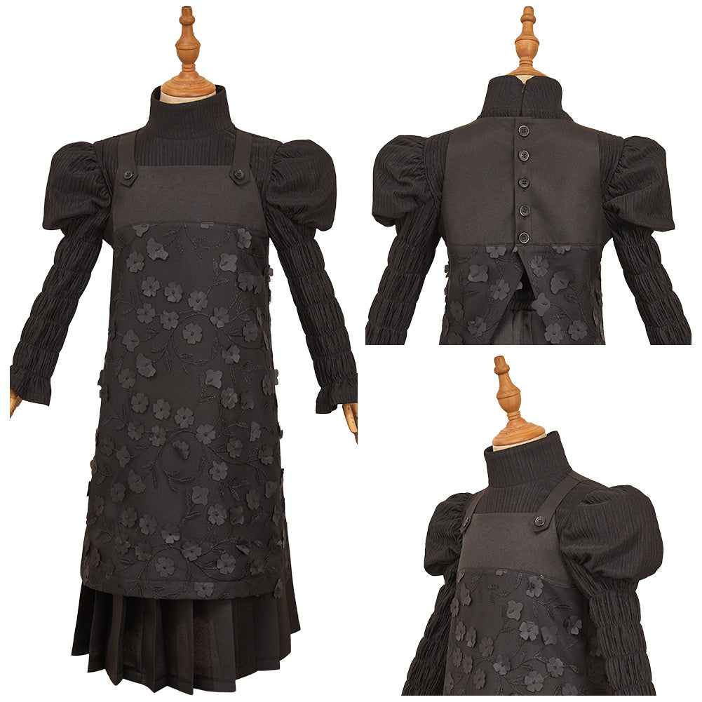 Kinder Elphaba Thropp Kostüm Wicked Elphaba Hexenkostüm Cosplay Outfits